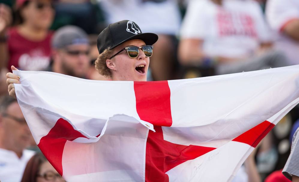 Supporter inglese (Afp)